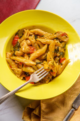 Creamy Tuscan Pasta Chicken