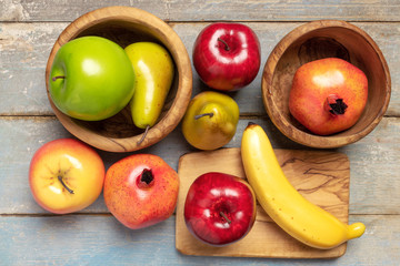 Fresh color fruits