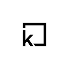 letter k logo design