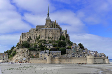 Abtei Mont-Saint-Michel, Le Mont-Saint-Michel, Normandie, Frankreich, Europa