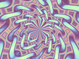 Beautiful abstract background for art projects, cards, business, posters. 3D illustration, computer-generated fractal