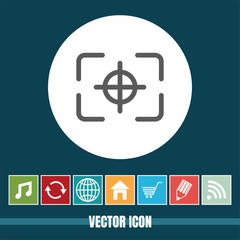 very Useful Vector Icon Of Camera Focus with Bonus Icons Very Useful For Mobile App, Software & Web