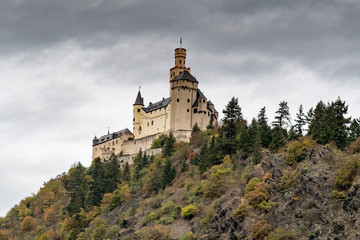Fototapeta na wymiar German Castle on a hill
