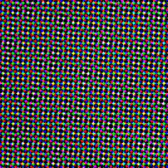 Abstract half tone pop art pattern