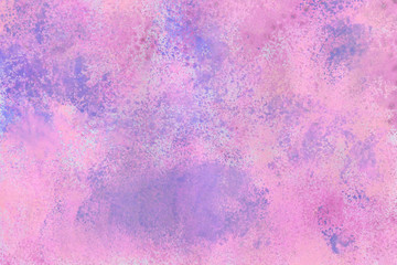 Acrylic colorful abstract background with waves and strokes on white paper background. Trendy look. Chaotic abstract organic design.