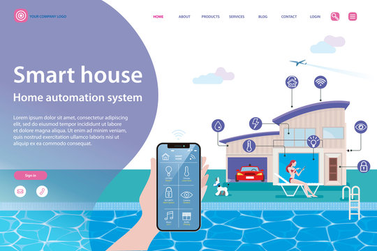 Smart House Home Automation System