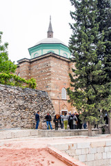 Bursa, Turkey, 29 April 2012: Uftade Mosque