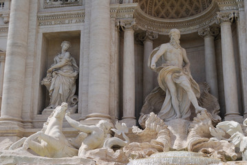 Fontana di Trevi, Rome, Italy.