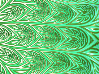 Beautiful abstract background for art projects, cards, business, posters. 3D illustration, computer-generated fractal