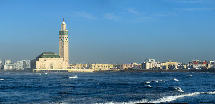 Hassan II mosque in Casablanca Morocco