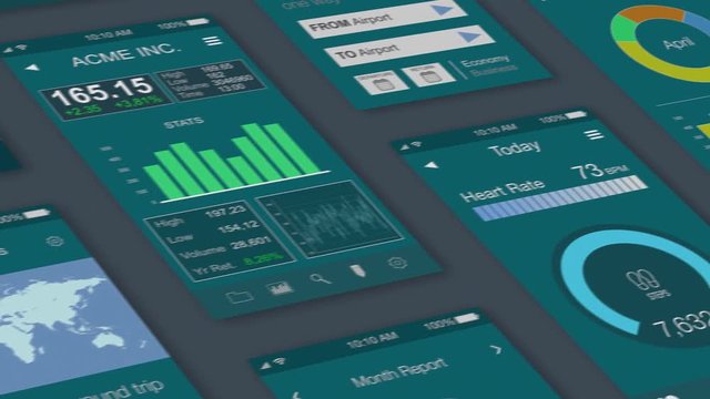 concept of mobile apps