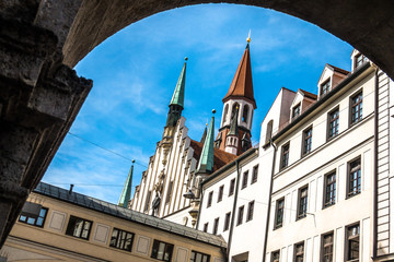 Fototapeta premium old city hall of munich
