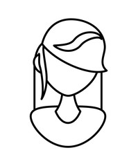 beautiful woman avatar character