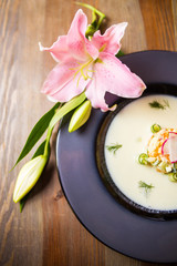 hot white soup