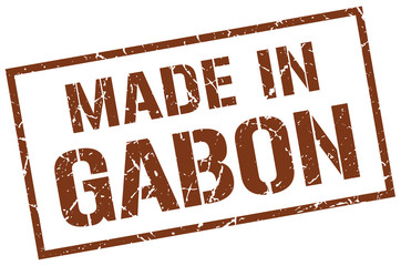 made in Gabon stamp