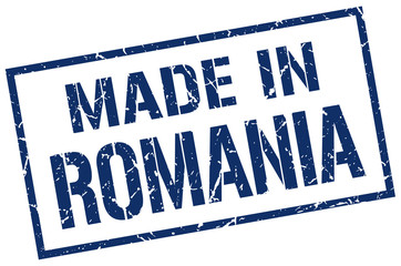 made in Romania stamp