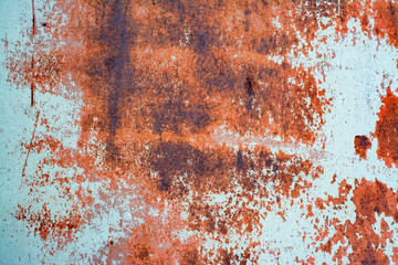 Rusty metal surface