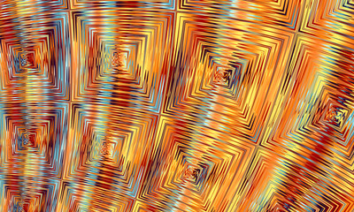 Fototapeta premium Beautiful abstract background for art projects, cards, business, posters. 3D illustration, computer-generated fractal