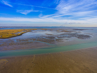 Abstract View Of The River Medway