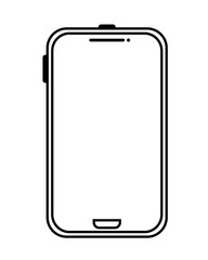 smartphone device isolated icon