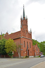 Fototapeta na wymiar Saint Wojciech's church. Frombork, Poland