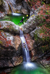 Canyoning in Fratarica