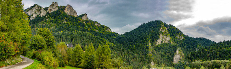 Panoramic view at Three Crowns.