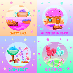 Fairy Tale Candy Land Concept