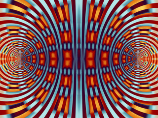 Beautiful abstract background for art projects, cards, business, posters. 3D illustration, computer-generated fractal