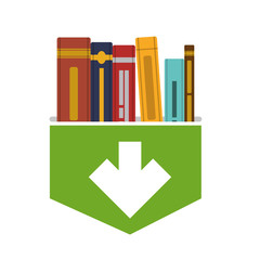 pile ebooks with arrow download