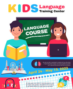 Language Training Center Advertisement