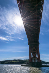 Golden Gate bridge in San Francisco California USA West Coast of Pacific Ocean