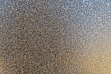 Texture of metal surface with brown powder coated. Close-up.