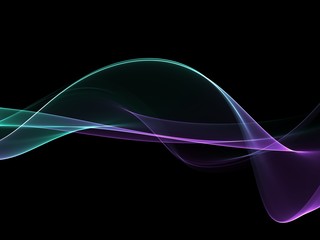 Abstract colorful light wave futuristic background 