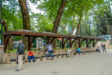 Bursa, Turkey, 29 April 2012: Ulu Mosque © Kayihan
