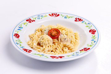 pasta with meatballs