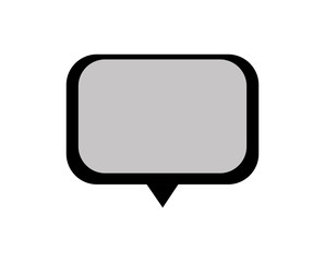 Naklejka premium speech bubble message icon