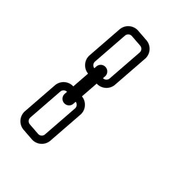 chain metal isolated icon