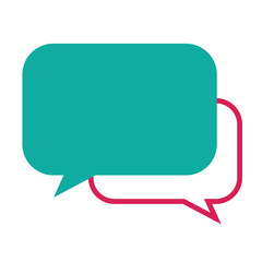 speech bubble message icon