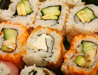 Maki Sushi macro