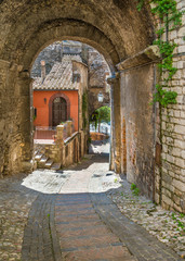 Fototapeta na wymiar Narni, ancient town in the Province of Terni. Umbria, central Italy.