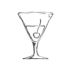 delicious cocktail drink icon