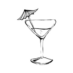 delicious cocktail drink icon