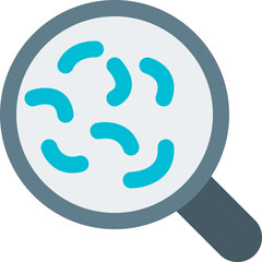 Magnify microorganism germs