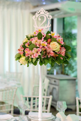 Obraz na płótnie Canvas wedding flower decoration