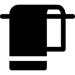 Bathroom towel holder