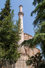 Exterior view of the Rotunda in Thessaloniki, Greece.