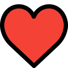 Symbol of love heart