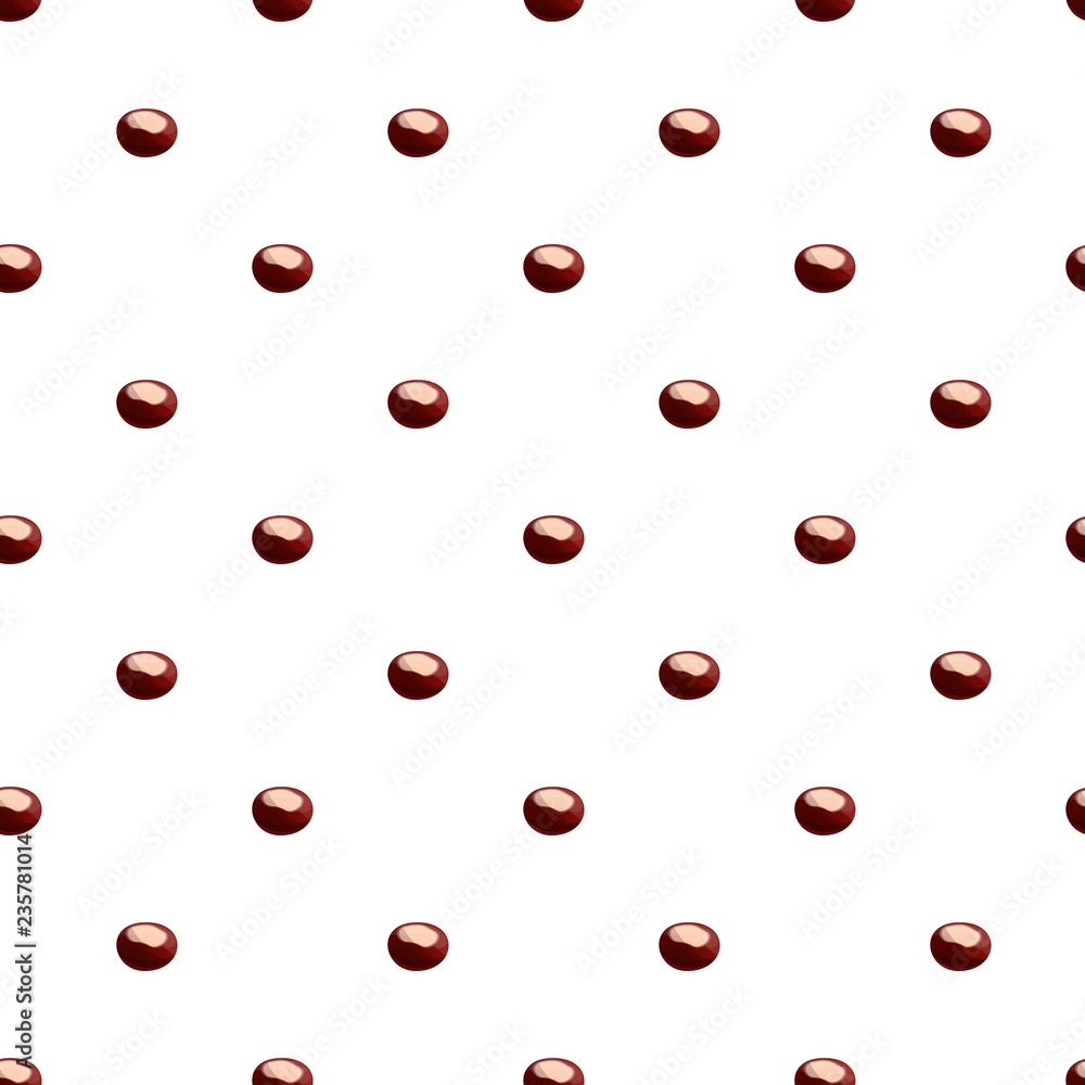 Poster chestnut pattern seamless vector repeat for any web design