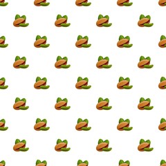 Pistachio pattern seamless vector repeat for any web design
